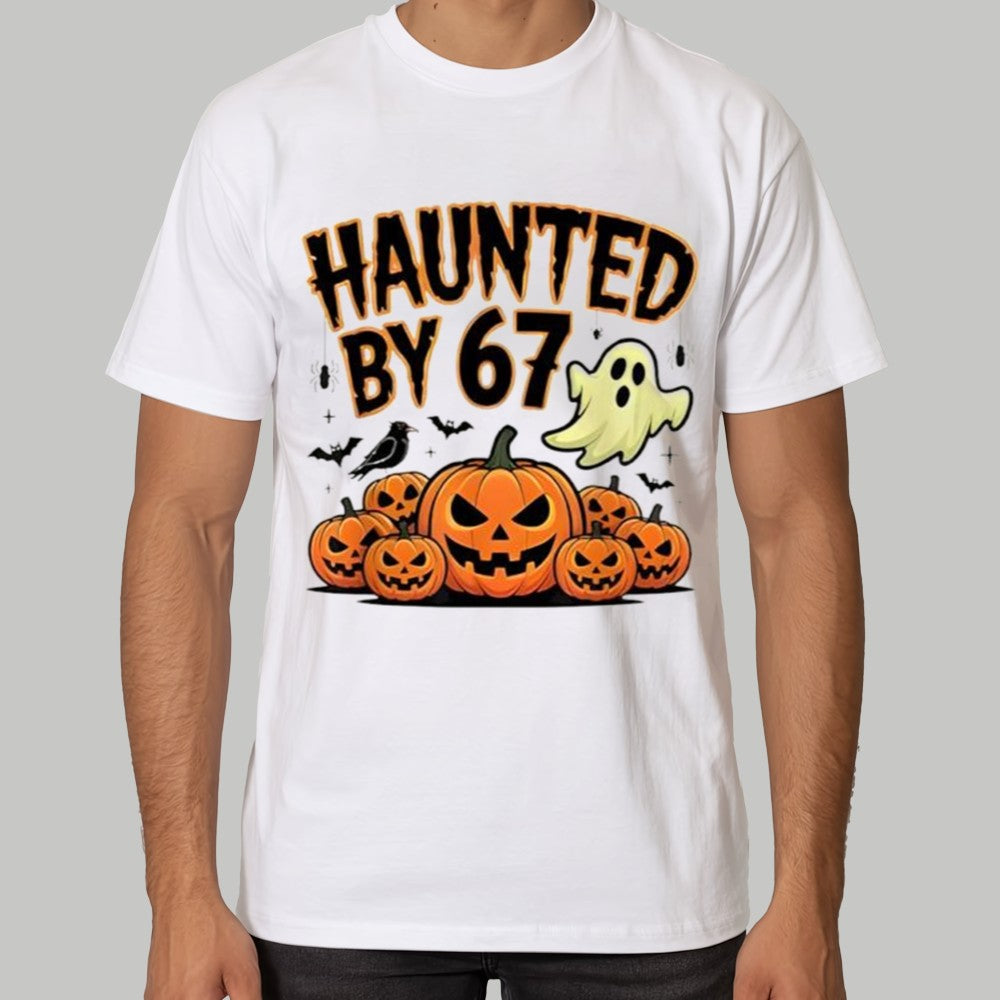 Funny Haunted By 67 Halloween Costume Shirt