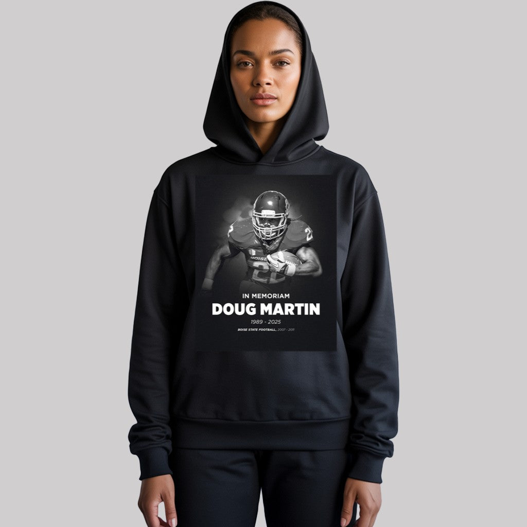 In Memoriam Doug Martin 1989-2025 Boise State Fooball Shirt