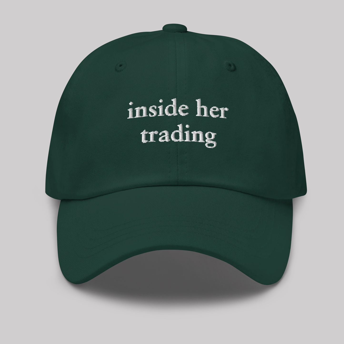 Inside Her Trading Hat