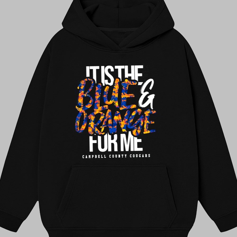 It Is The Blue Orange For Me Cambell County Cougars Shirt 2025