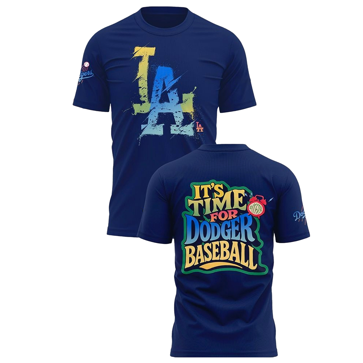 Its Time For La Dodgers Baseball Shirt