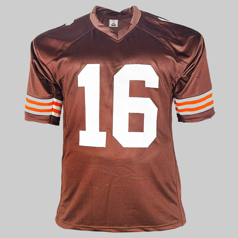 Josh Cribbs Signed Cleveland Brown Football Jersey 2025