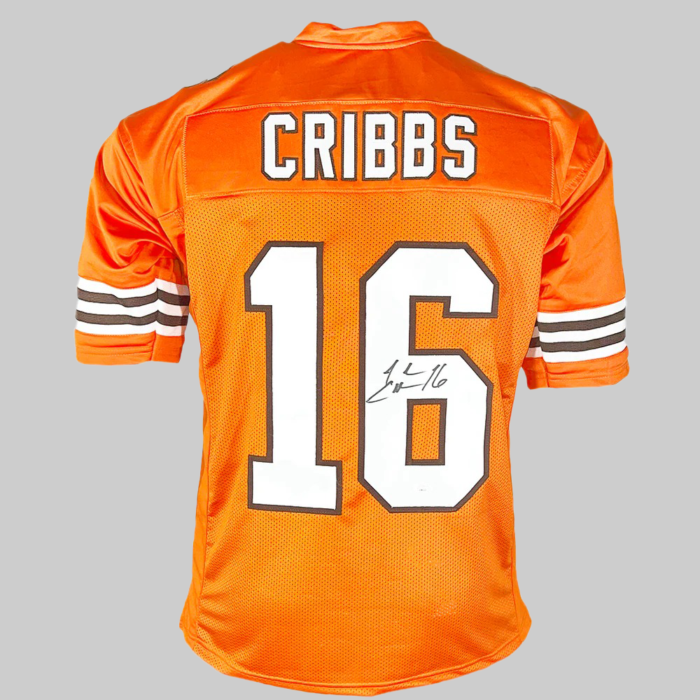 Josh Cribbs Signed Cleveland Orange Football Jersey 2025