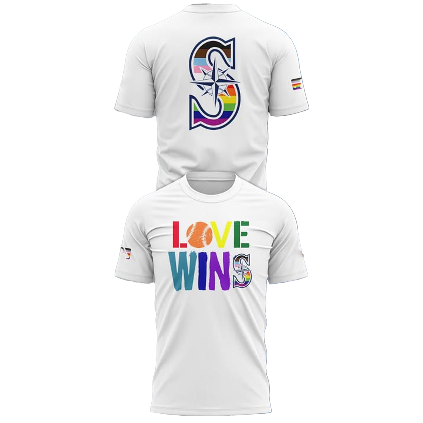 Julio Rodríguez Seattle Mariners Love Wins Shirt