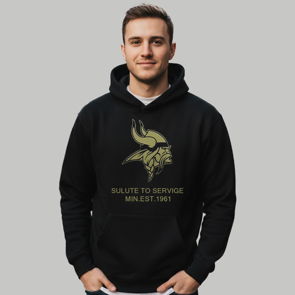 Kevvin O'connell Vikings Salute To Service In Est 1961 Shirt - Clothingus Diamond