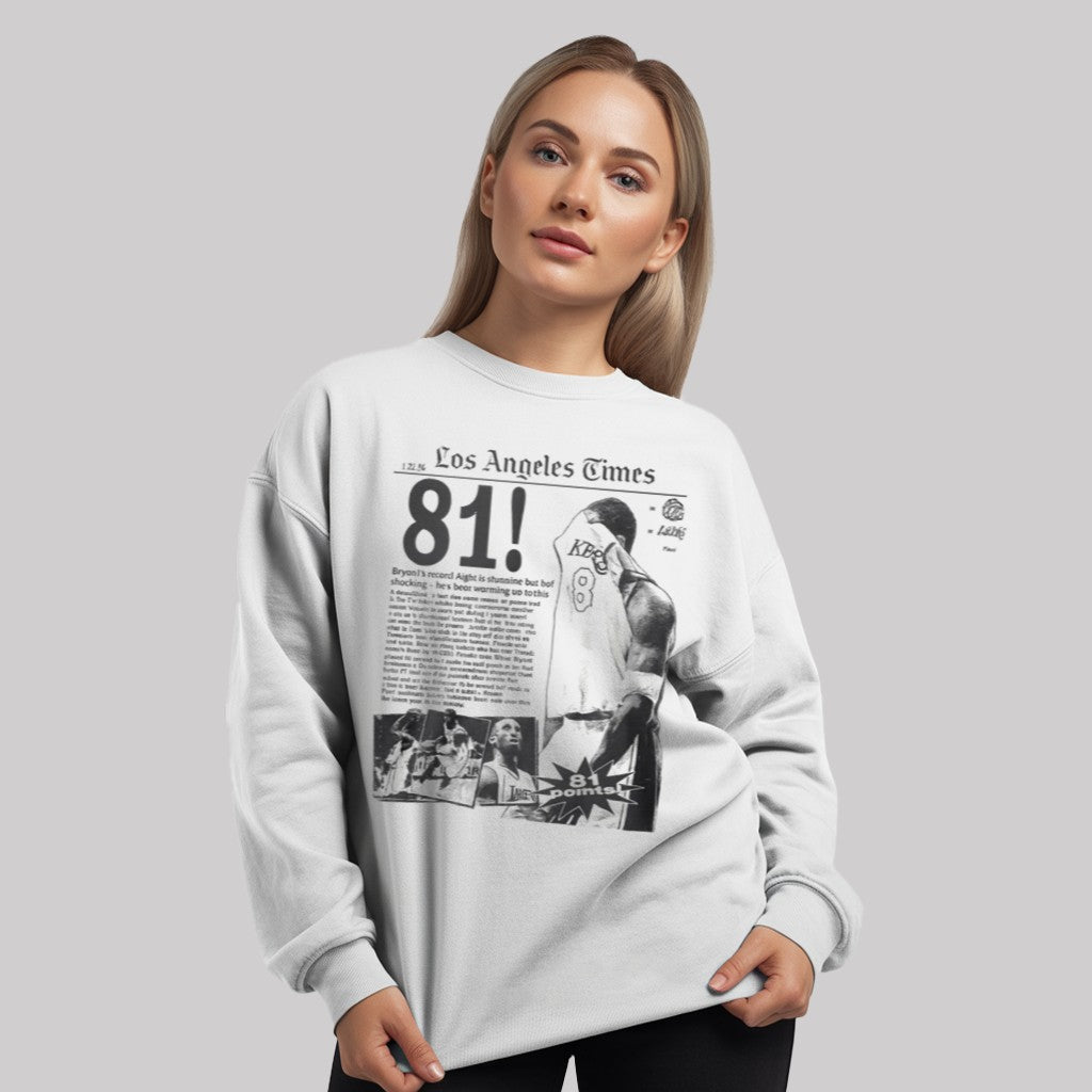 Kobe 81 Los Angeles Times Shirt