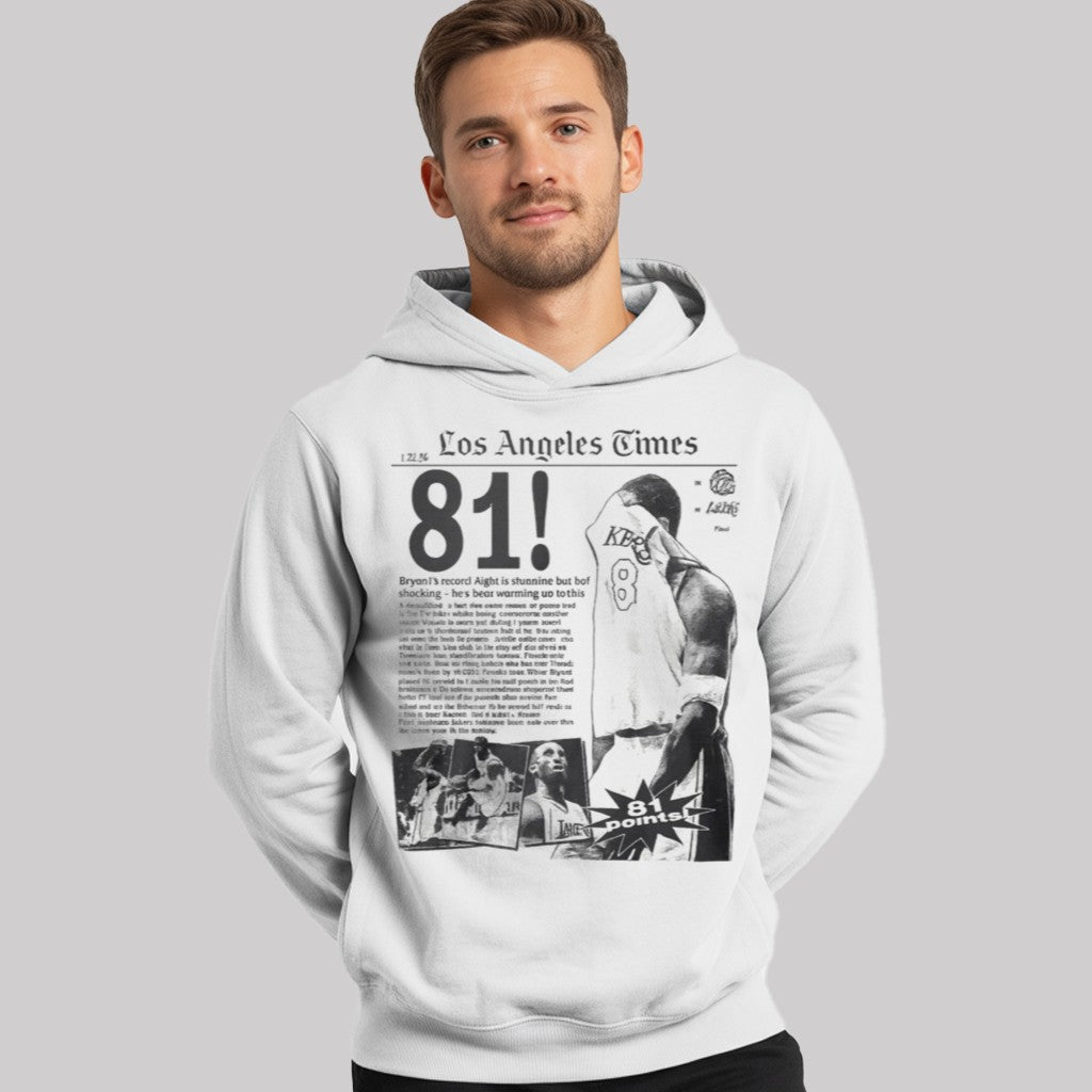 Kobe 81 Los Angeles Times Shirt