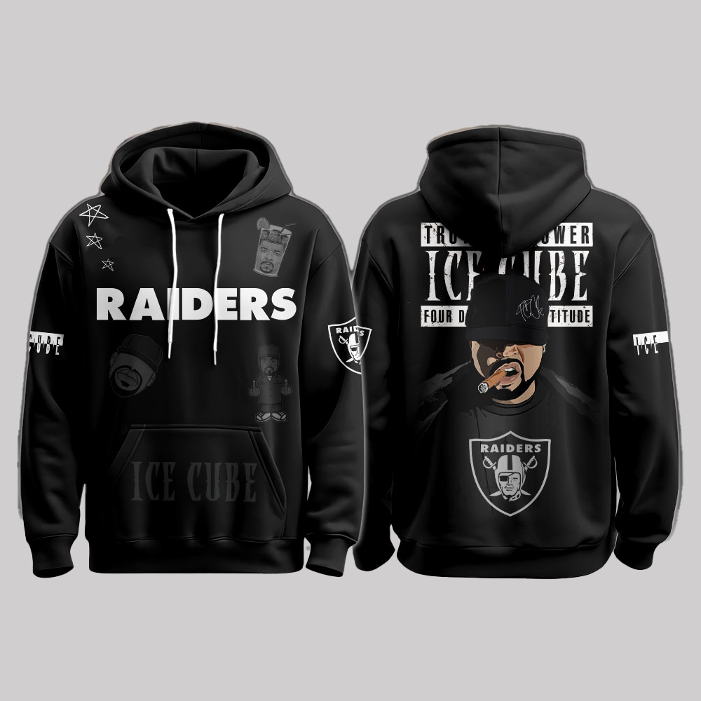 LV Raiders x Ice Cube Truth to Power 2025 Hoodie