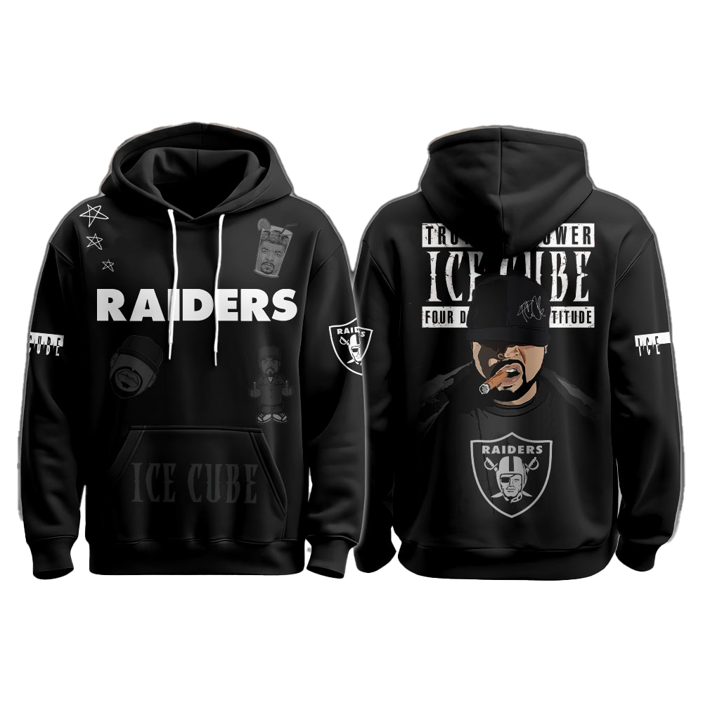 LV Raiders x Ice Cube Truth to Power 2025 Hoodie