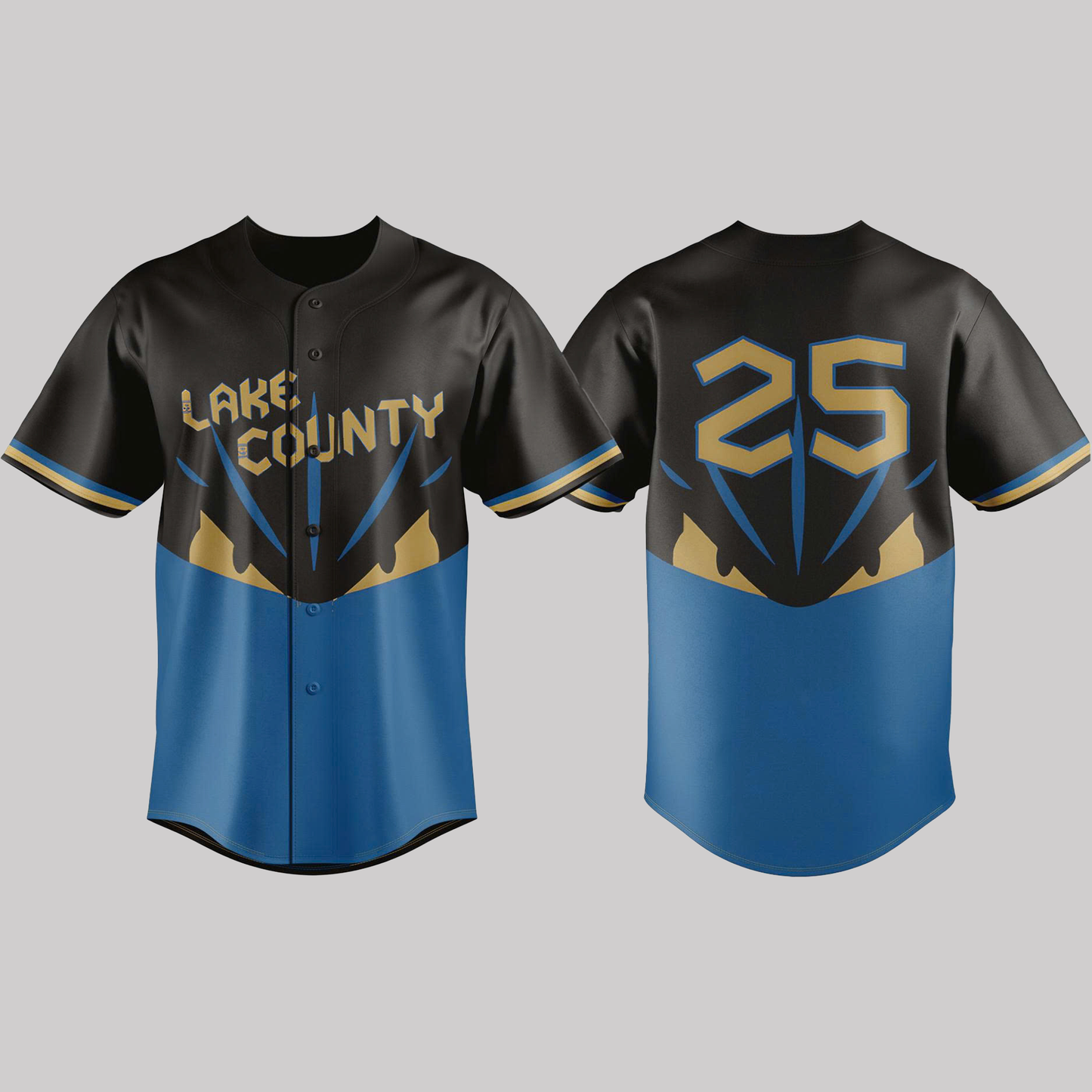 Lake County Captains Diamond Takeover Week 2025 Jersey