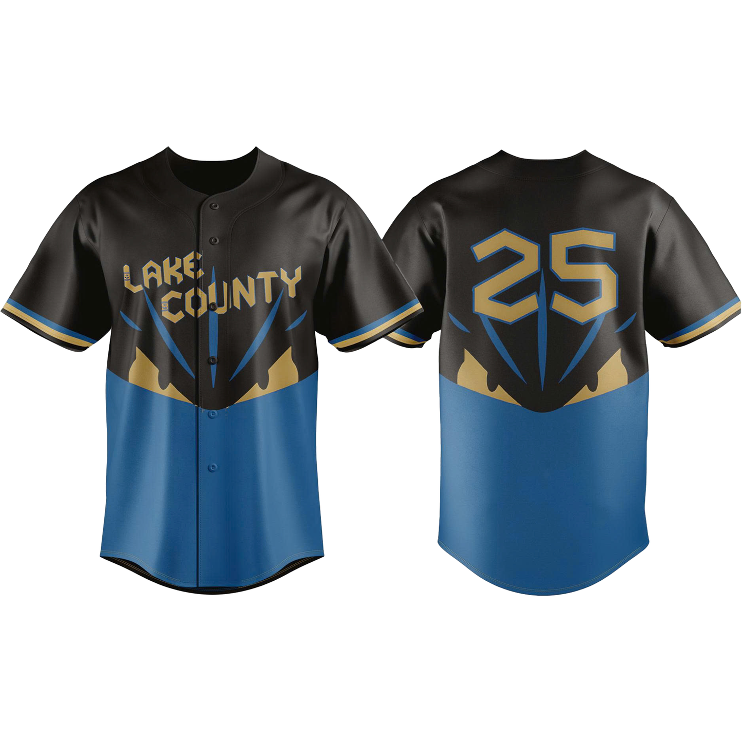Lake County Captains Diamond Takeover Week 2025 Jersey