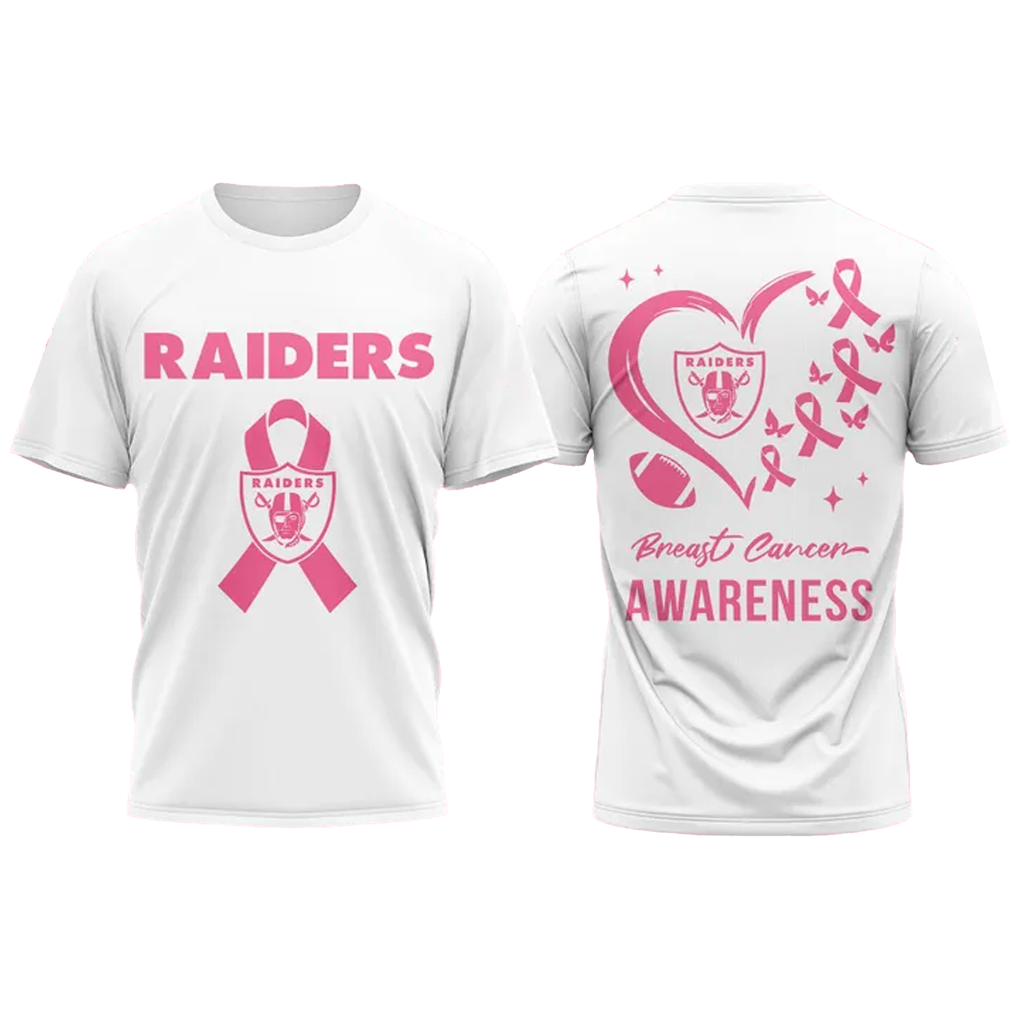 Las Vegas Raiders OCTOBER BREAST CANCER AWARENESS MONTH 2025 Shirt