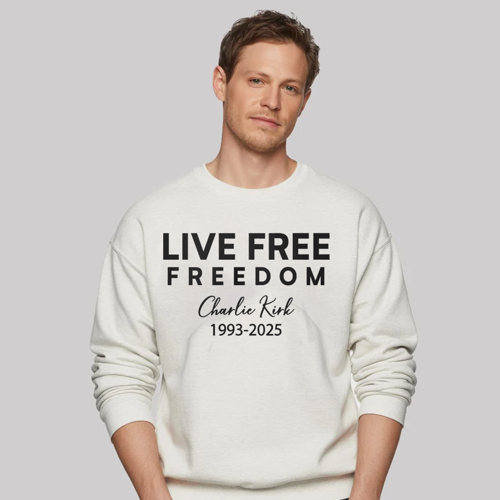 Live Free Free Doom Charlie Kirl 1993-2025 Shirts