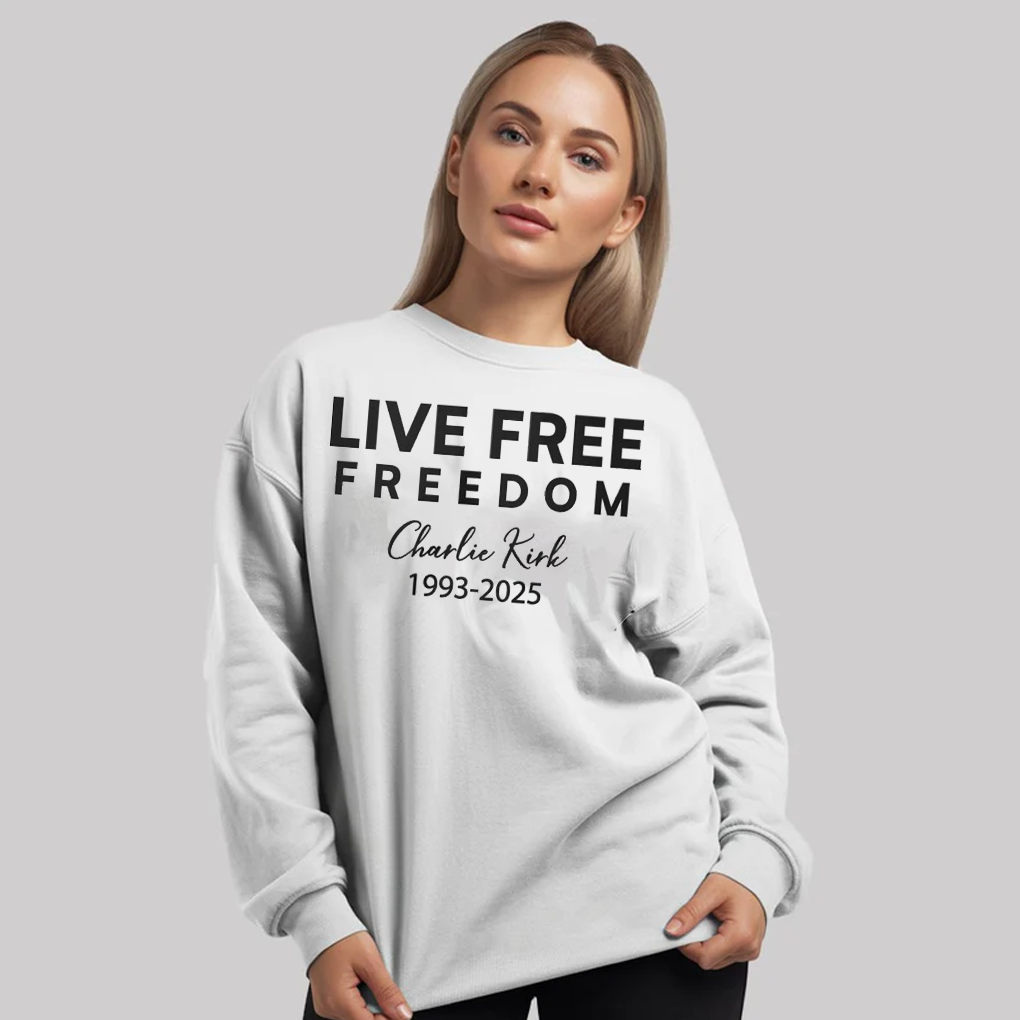 Live Free Free Doom Charlie Kirl 1993-2025 Shirts