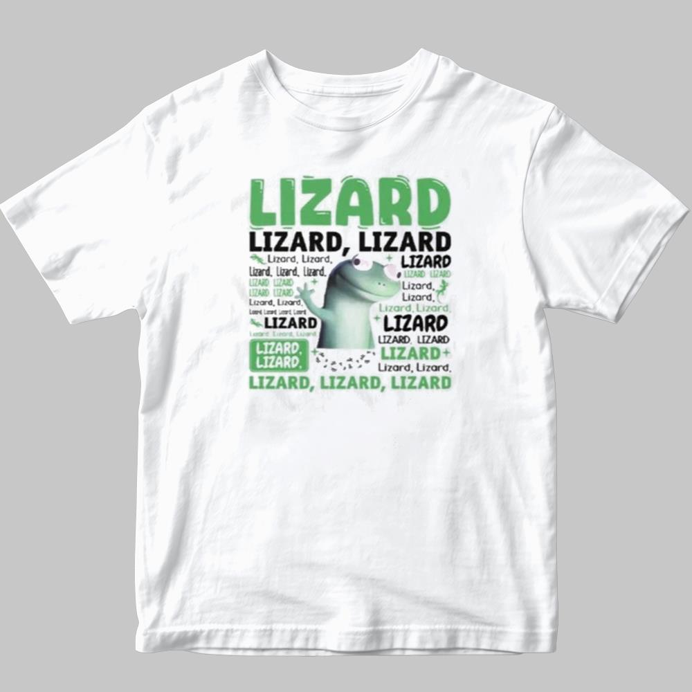 Lizard Meme Shirt 2025