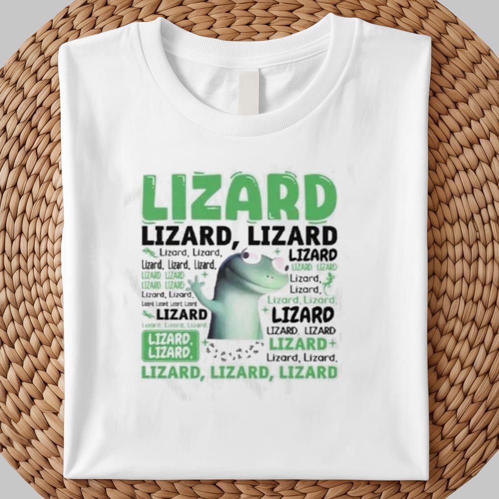 Lizard Meme Shirt 2025