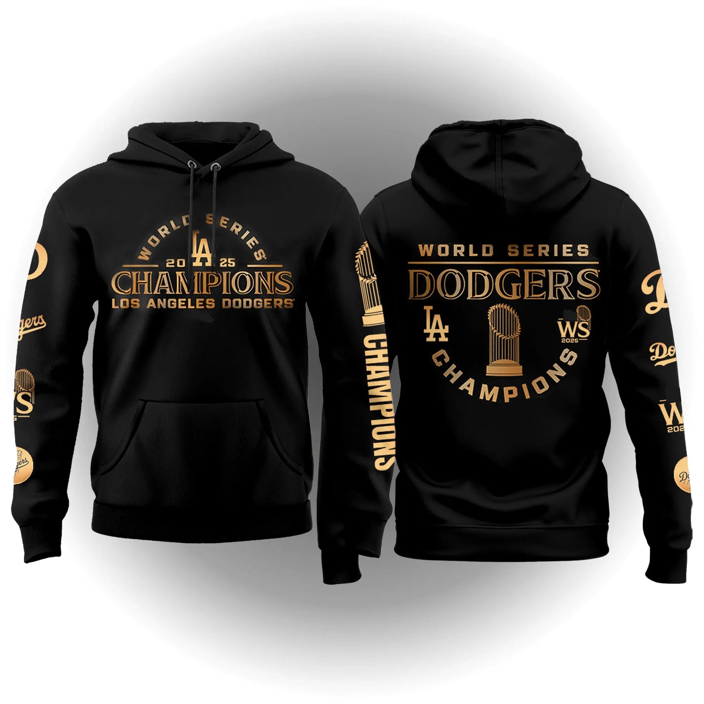 Los Angeles Dodgers 2025 World Series Champions Hoodie - Clothingus Diamond