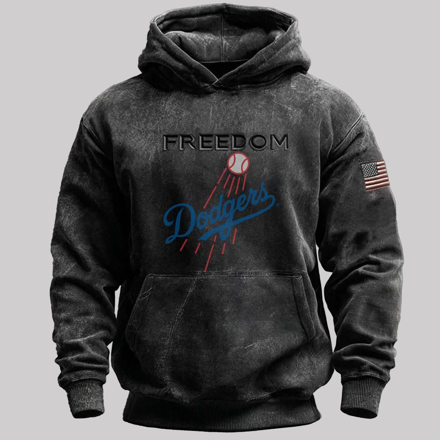 Los Angeles Dodgers Freedom Charlie Kirk USA 2025 Hoodie