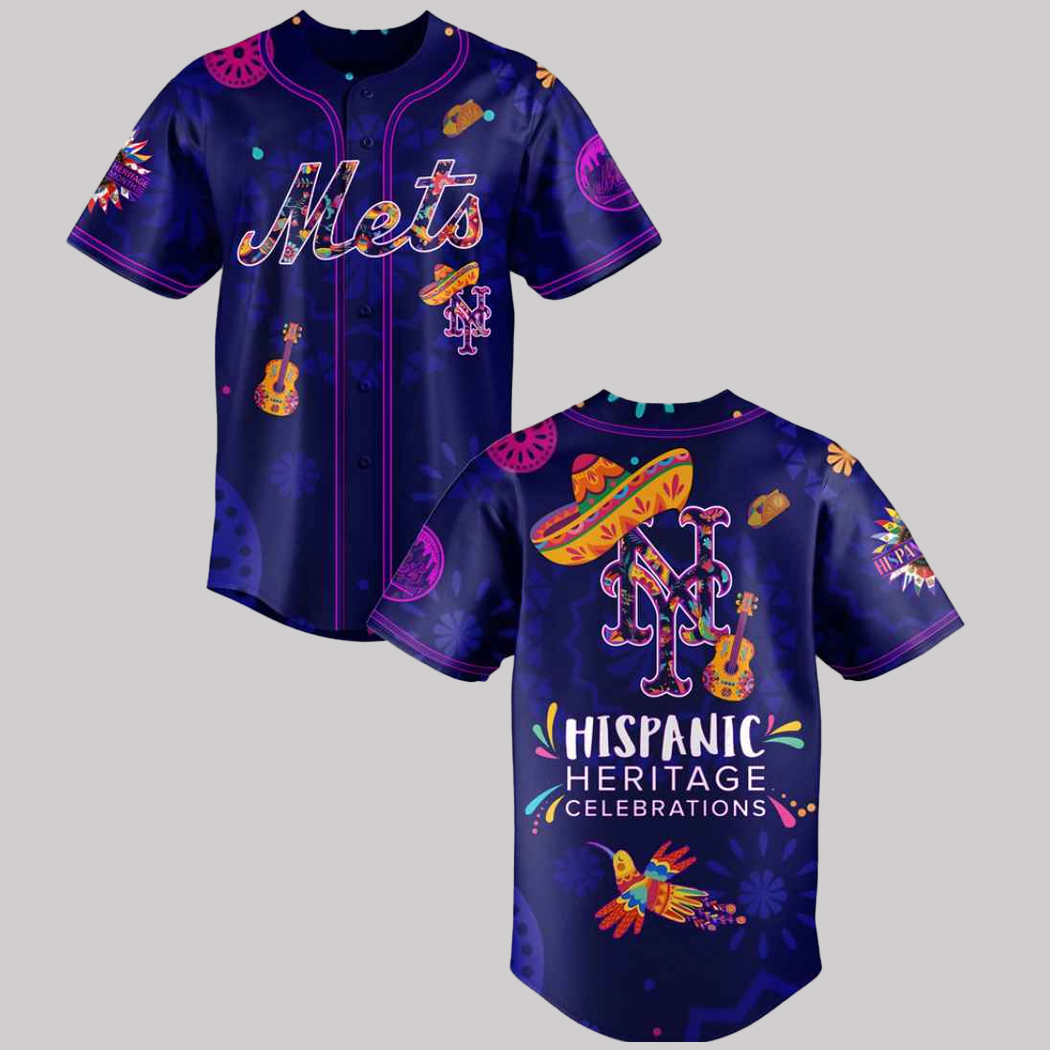 Mets Hispanic Heritage Celebrations Giveaway Jersey 2025 Clothingus Diamond