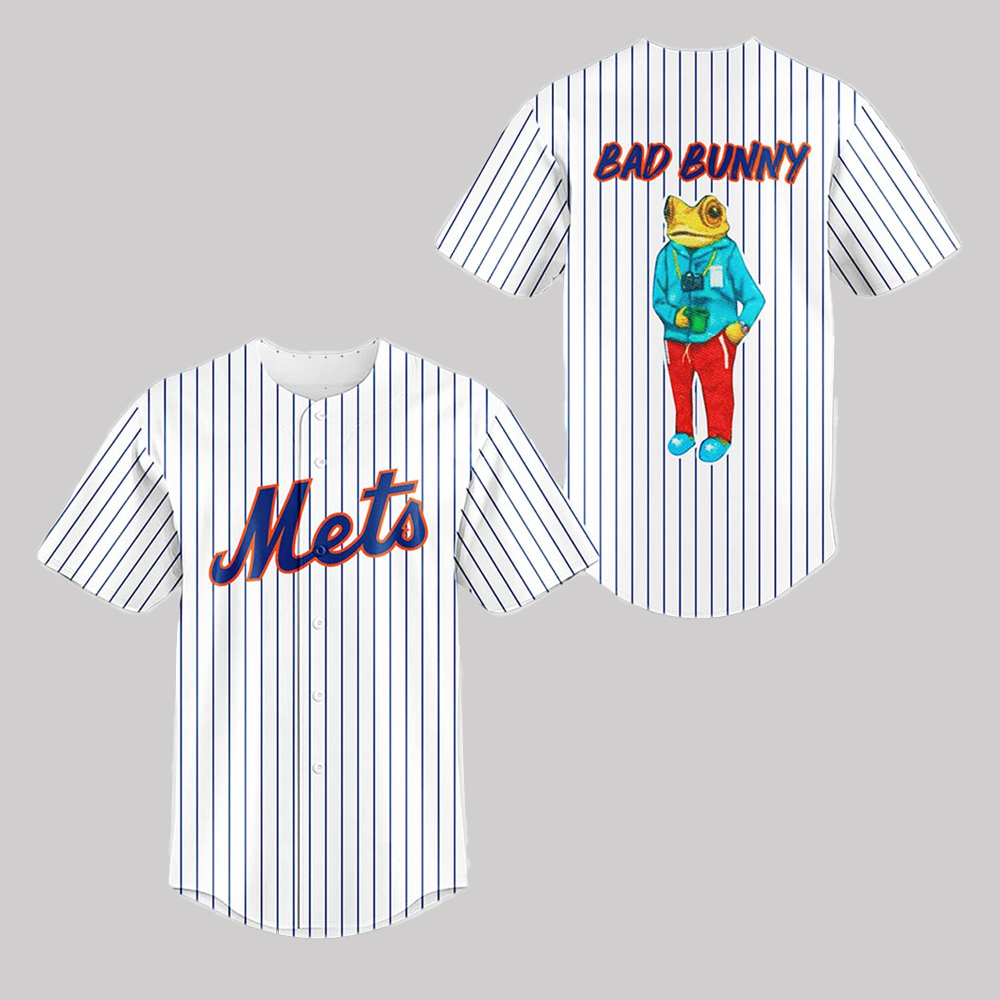 NY Mets Bad Bunny Jersey 2025