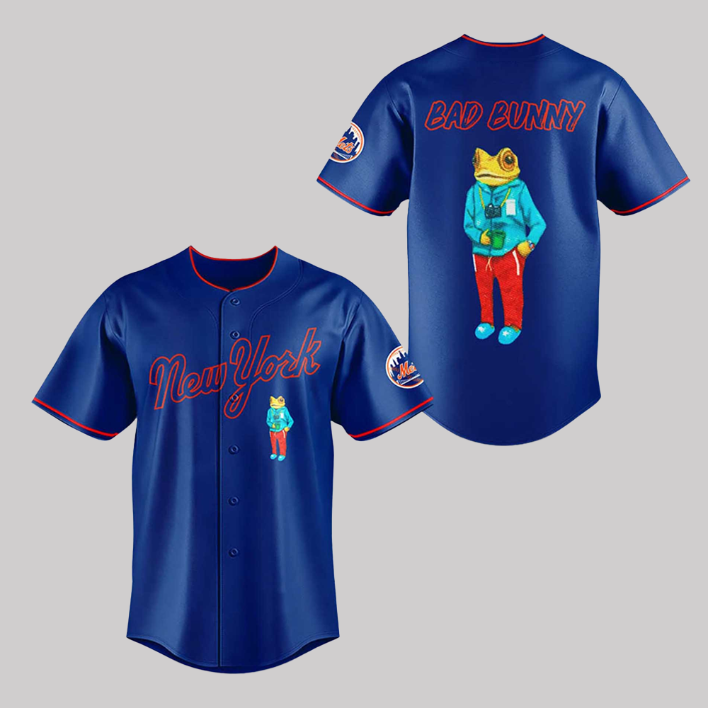 NY Mets Bad Bunny Jersey 2025