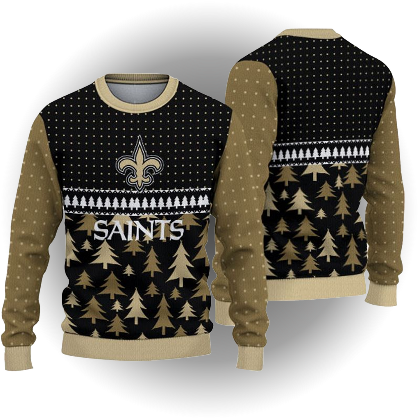 New Orleans Saints Festive Holiday Christmas Sweatshirt - Clothingus Diamond