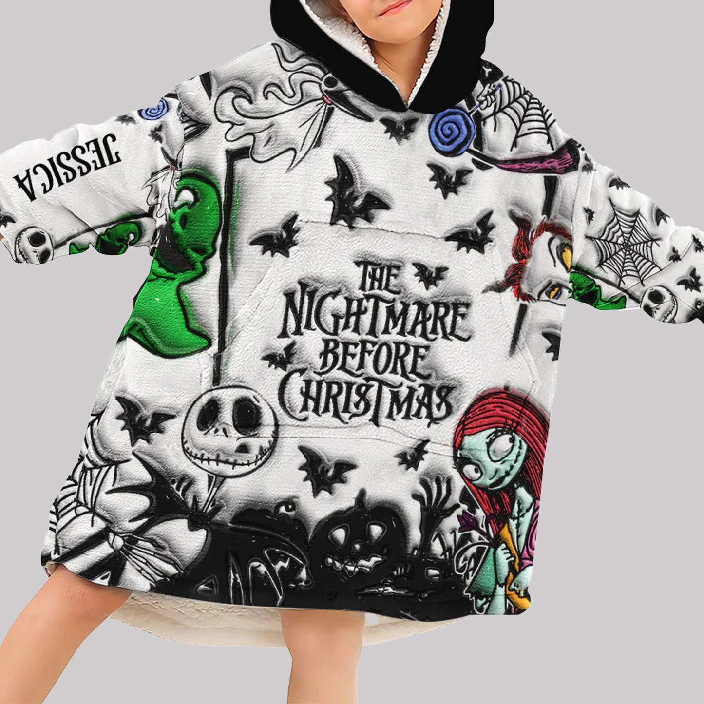 Nightmare - Personalized Nightmare Blanket Hoodie