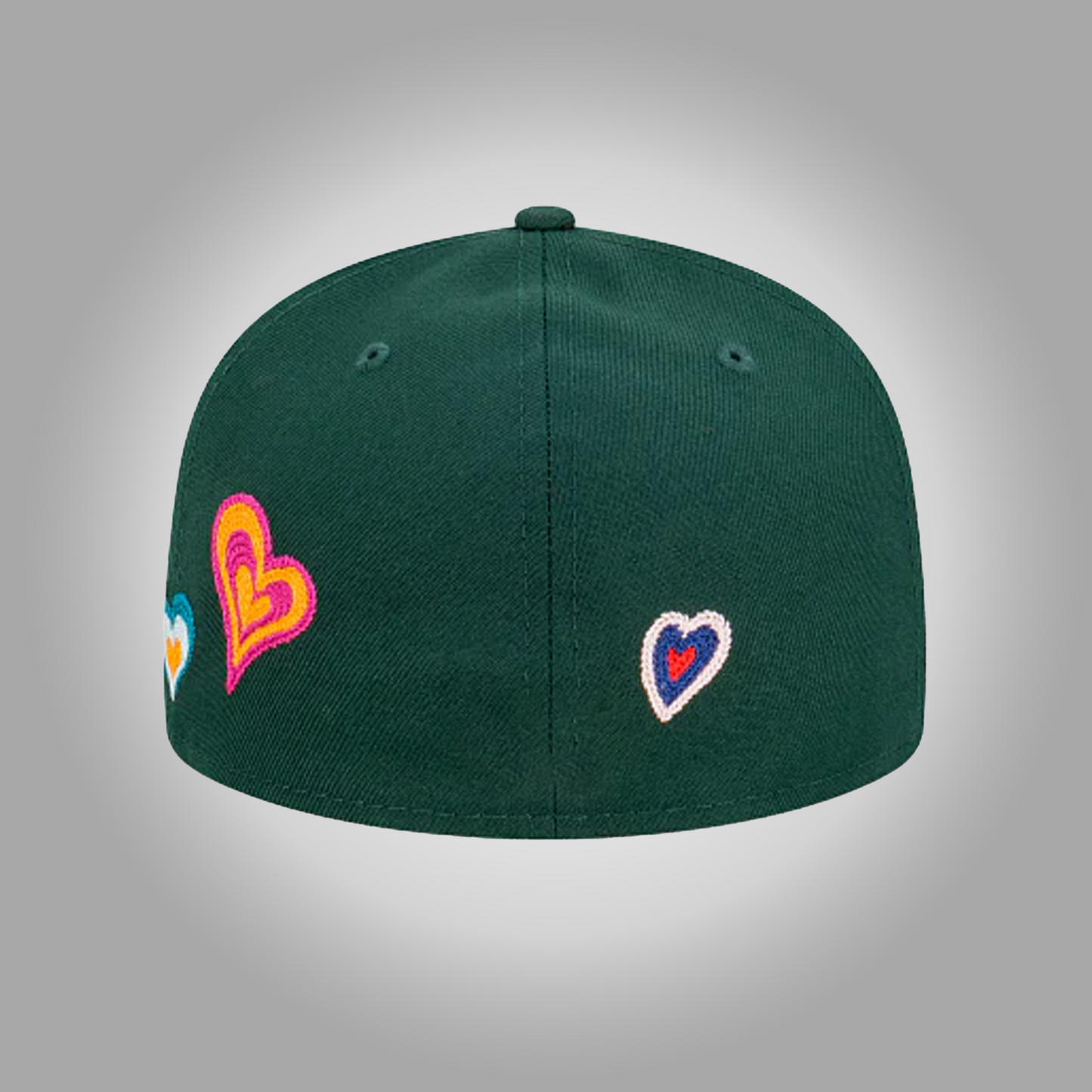 Oakland Athletics Chaninstich Heart Hat - Clothingus Diamond