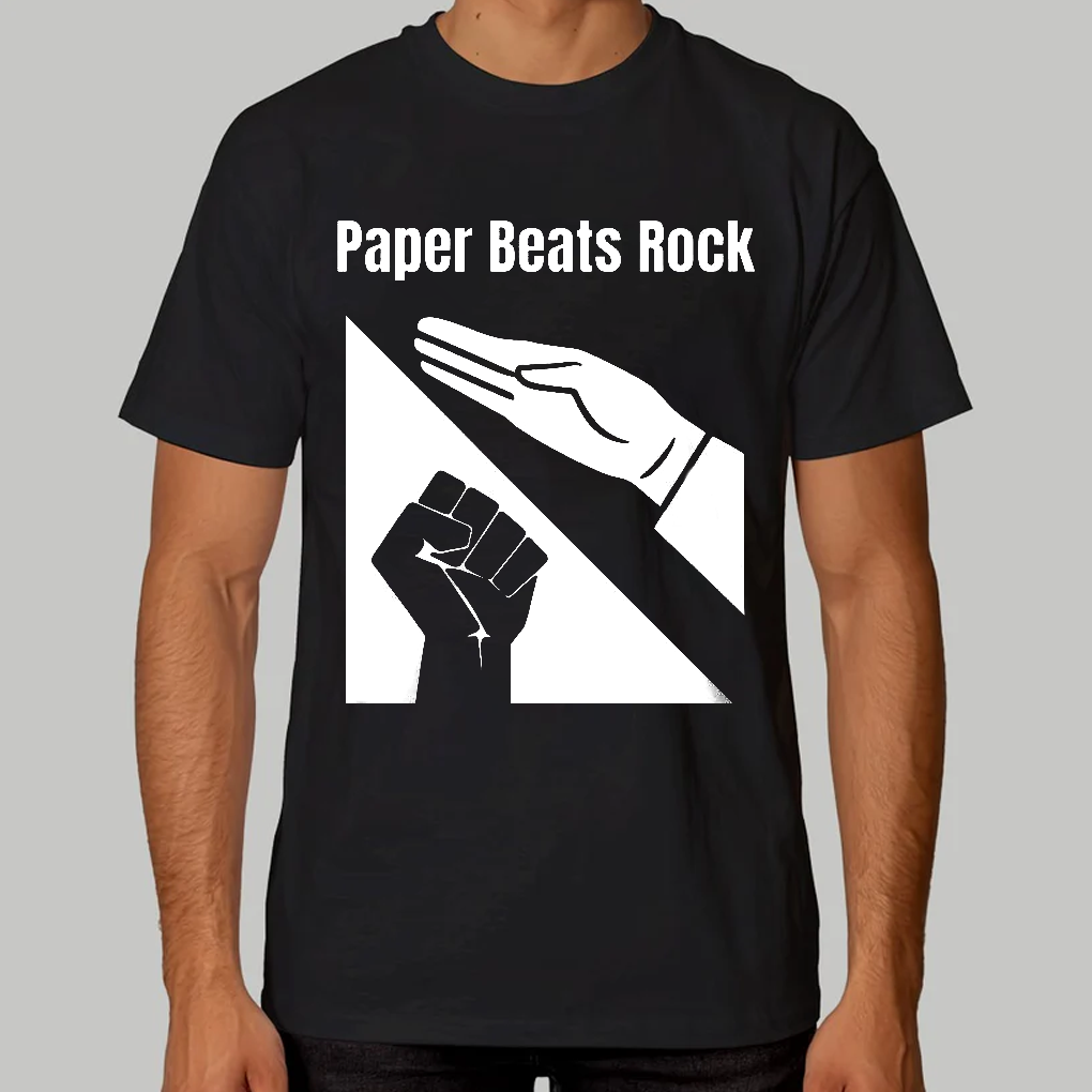 Paper Beats Rock Shirt