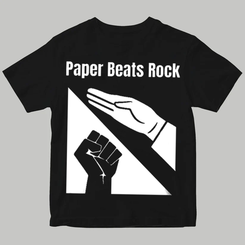 Paper Beats Rock Shirt