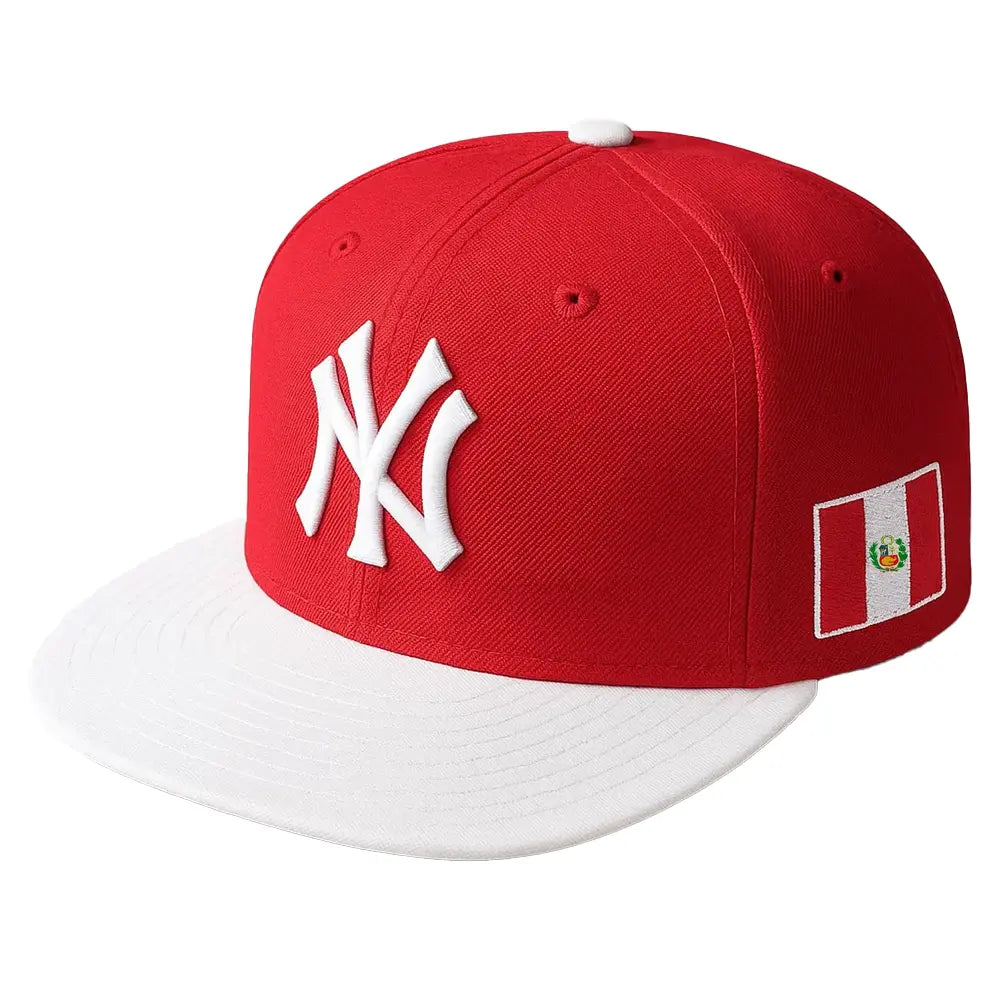 Peru Yankees Hispanic Heritage Night 2025 Hat - Clothingus Diamond