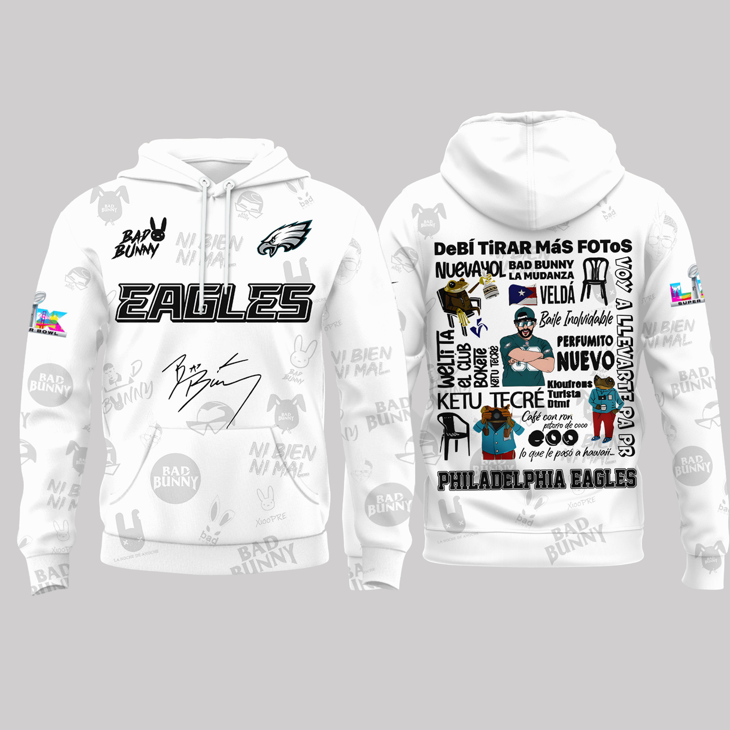 Philadelphia Eagles Bad Bunny Crucial Catch 2025 Shirt