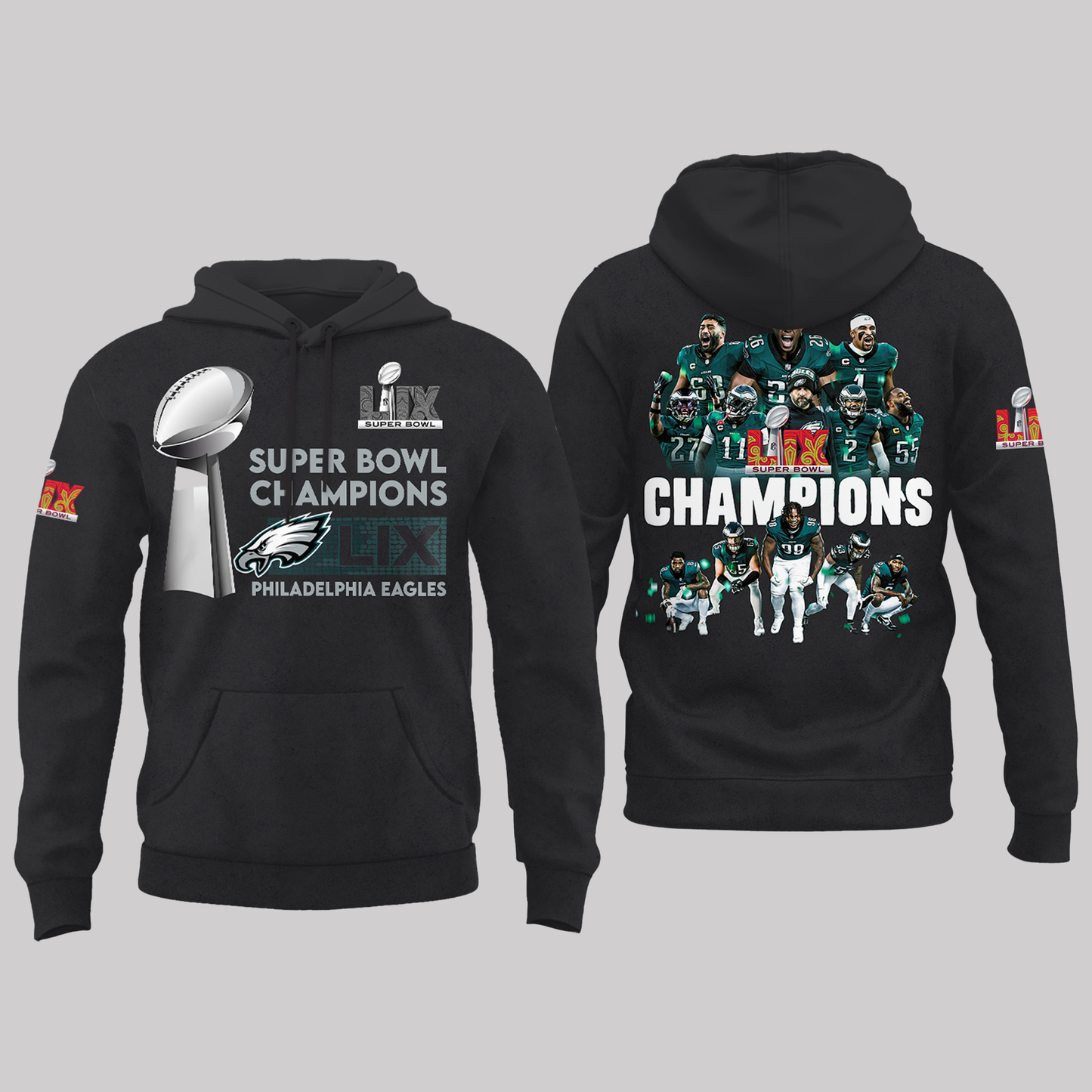 Philadelphia Eagles Super Bowl LIX Champions Shirt