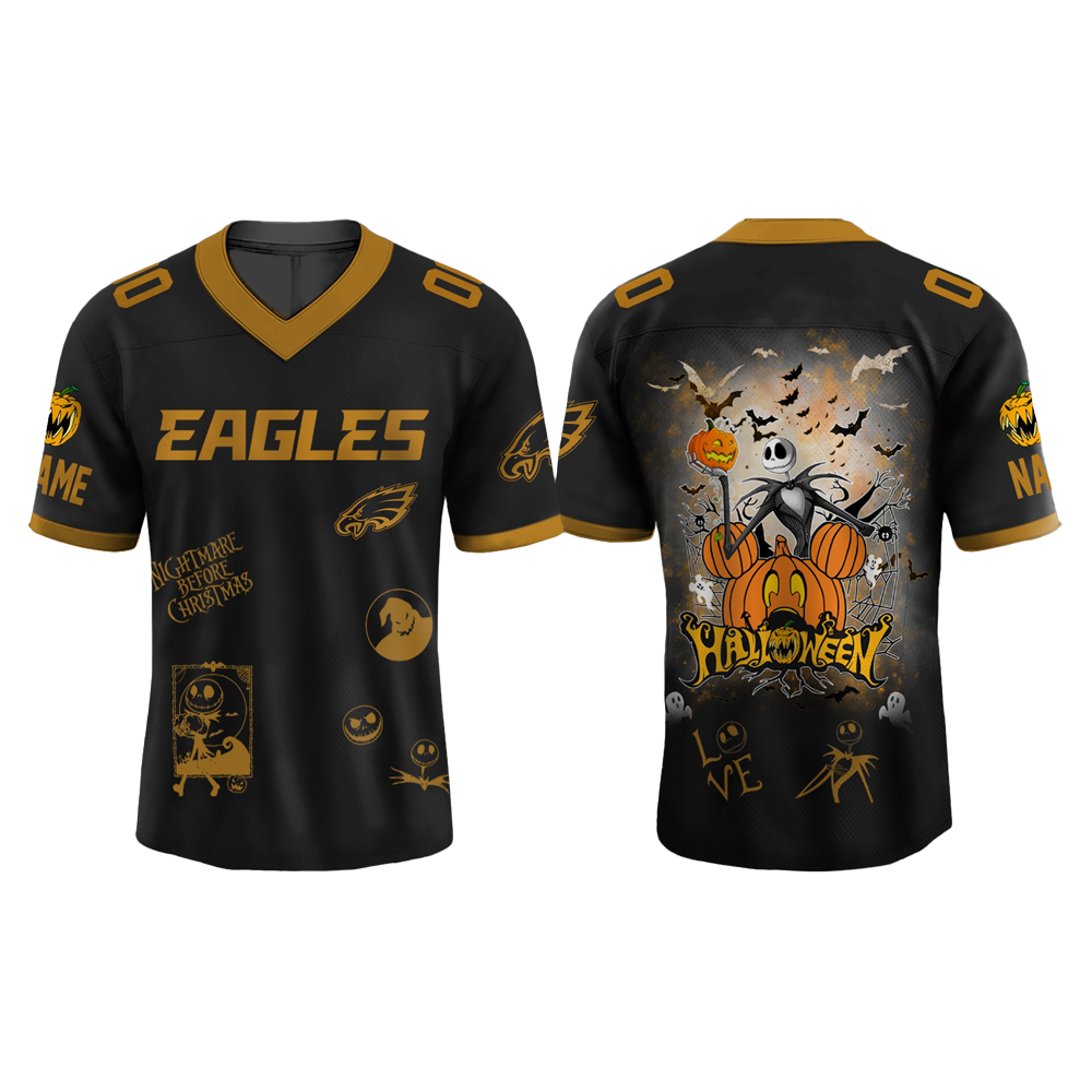 Philadelphia Eagles x The Nightmare Halloween Day Jersey