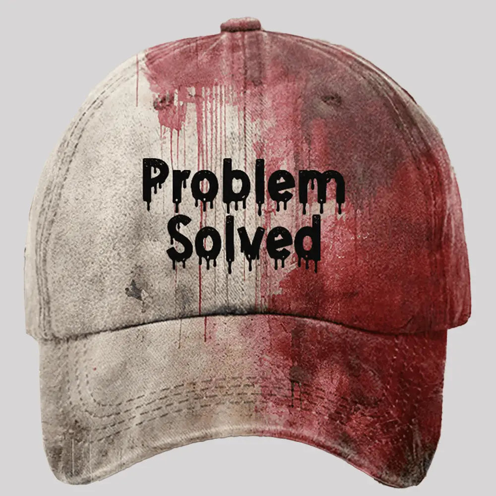 Problem Solved Hallowen Hat 2025 - Clothingus Diamond