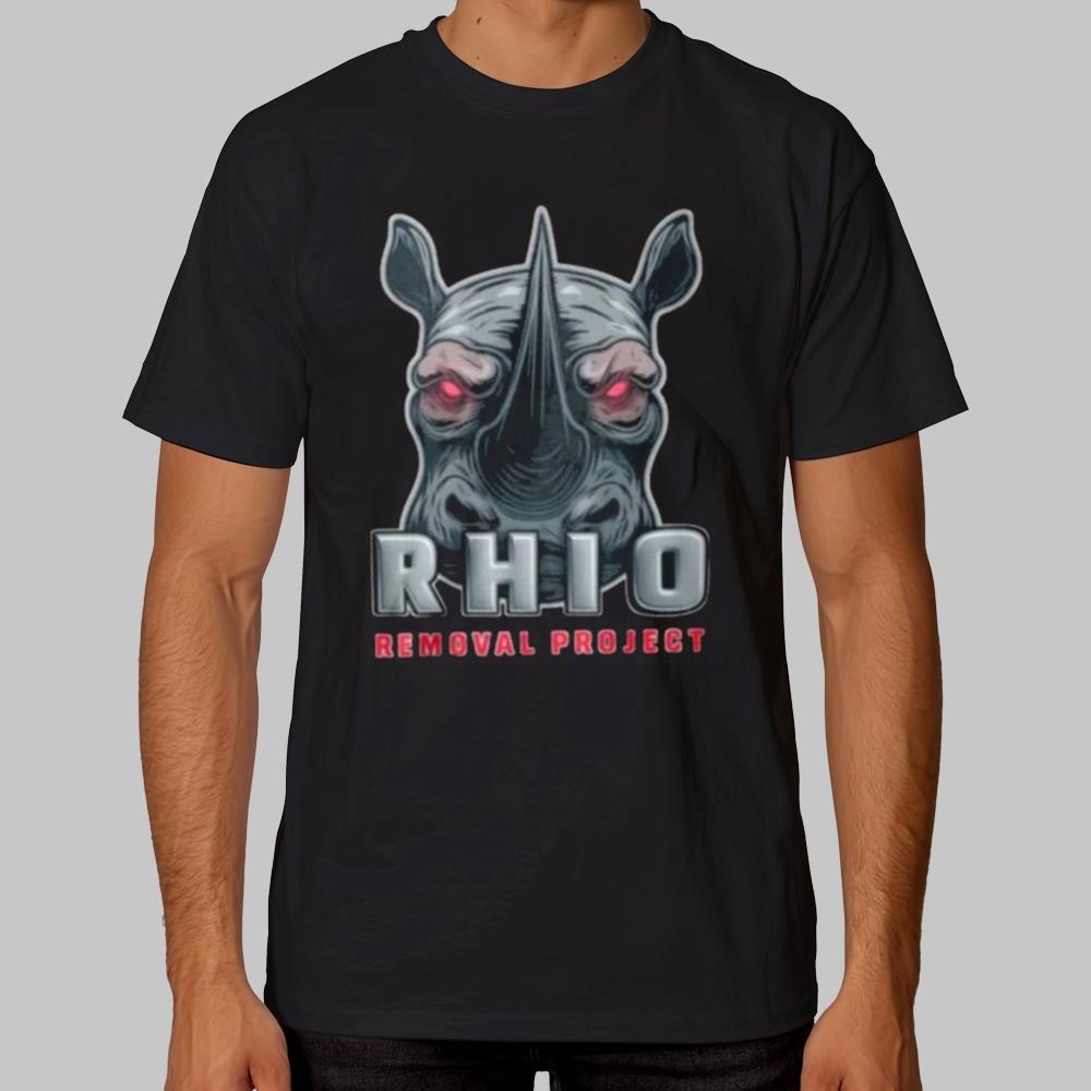 R H I N O Removal Project Shirt 2025