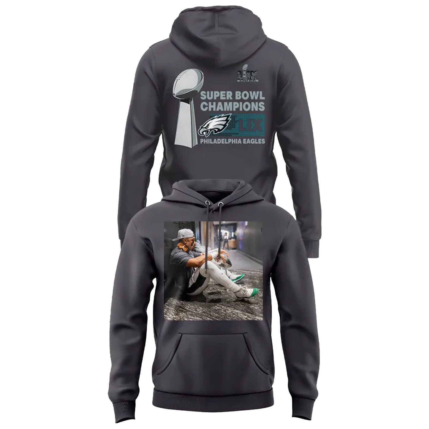 Rich Daubenspeck Special Edition Philadelphia Eagles Champions Hoodie
