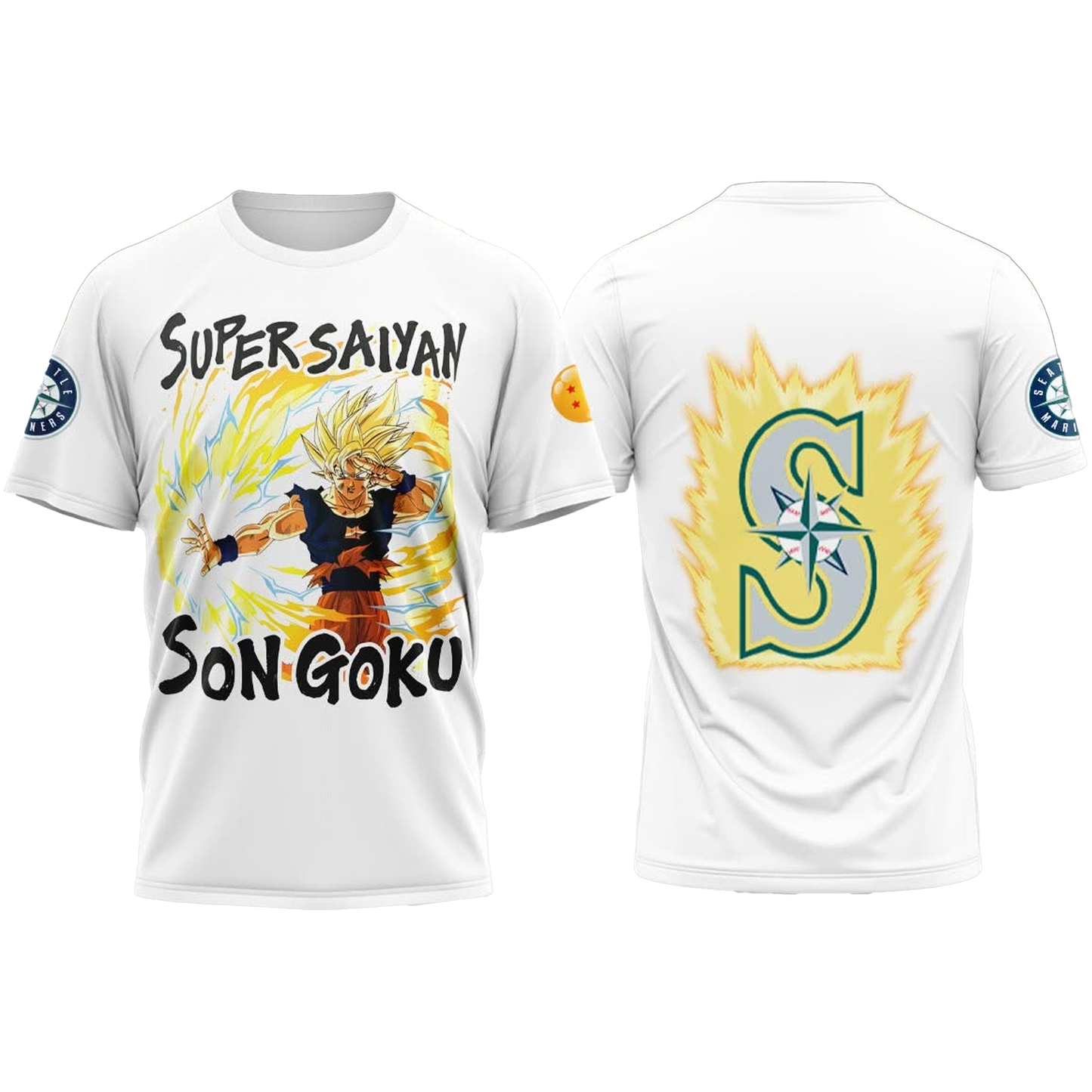 Seattle Mariners Julio Rodriguez Son Goku Shirt
