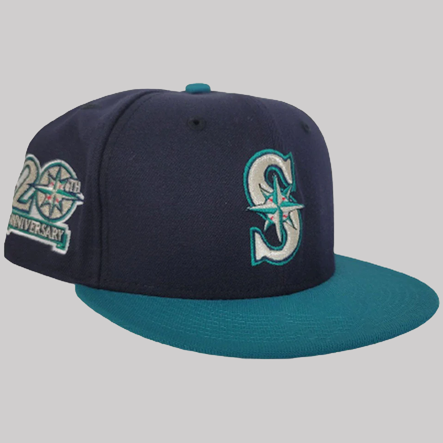 Seattle Mariners Teal 20th Anniversary Hat 2025