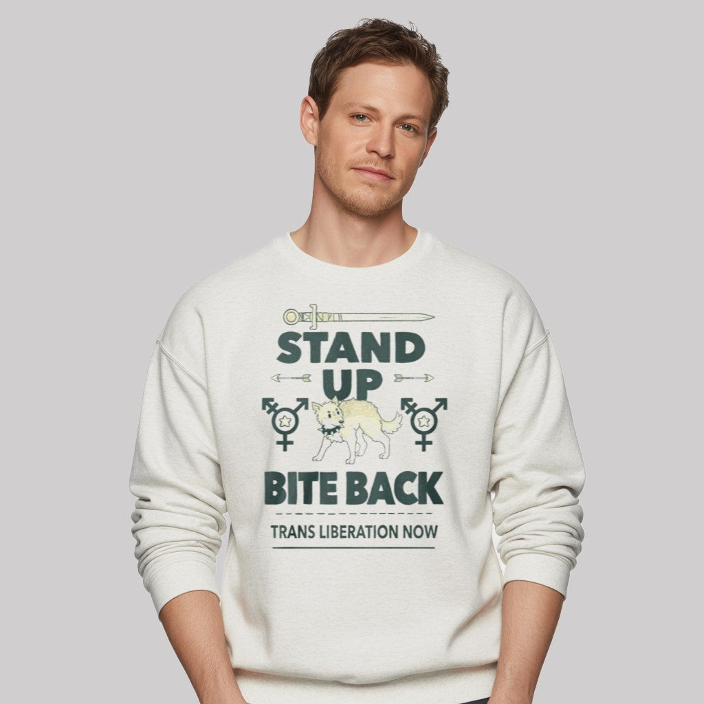 Stand Up Bite Back Trans Liberation Now Shirt