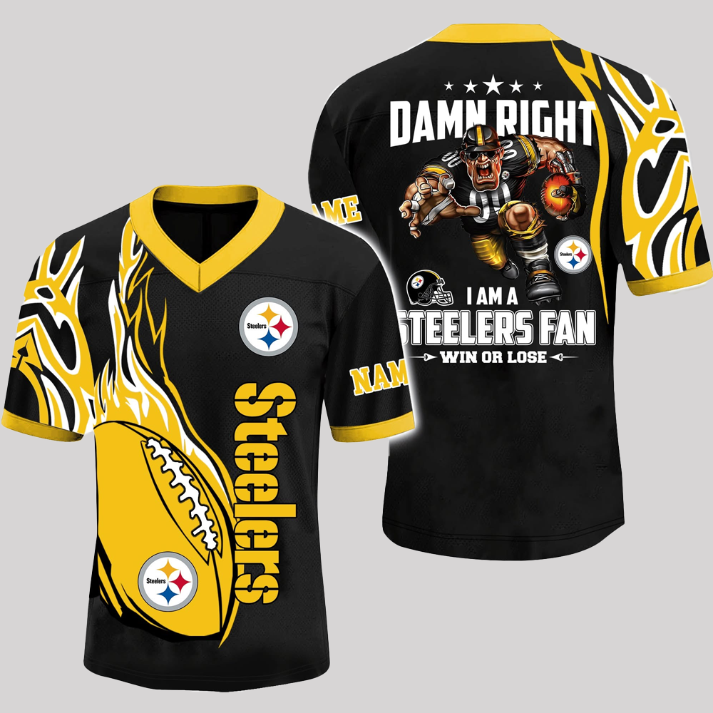 Steelers Damn I Am A Steelers Fan Win Or Lose jersey 2025