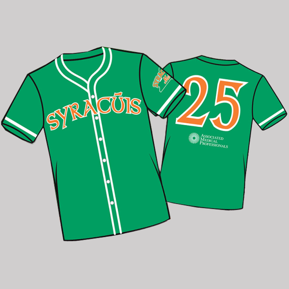 Syracuis Fizzy Friday With Fireworks Irish Night GIveaway Jersey 2025