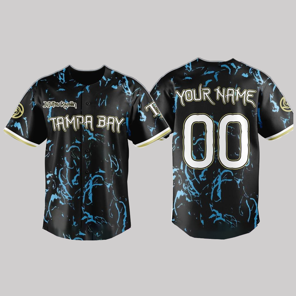 Tamba Bay Jujutsu Kaisen Night Jersey 2025 Jujutsu Kaisen Night Jersey 2025