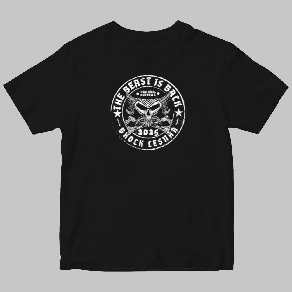 The Beast Is Back Brock LesNar 2025 shirt