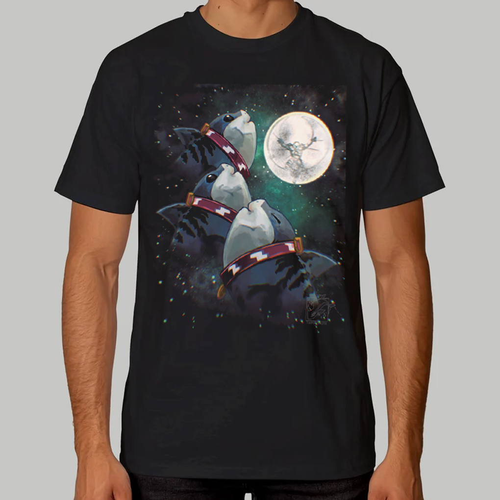The mooooonnnnnnn Shark Shirt