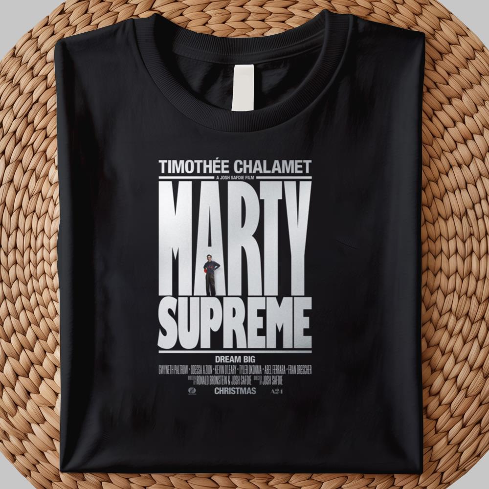 Timothee Chalamet A Josh Safdie Film Marty Supreme Bream Big Shirt 2025