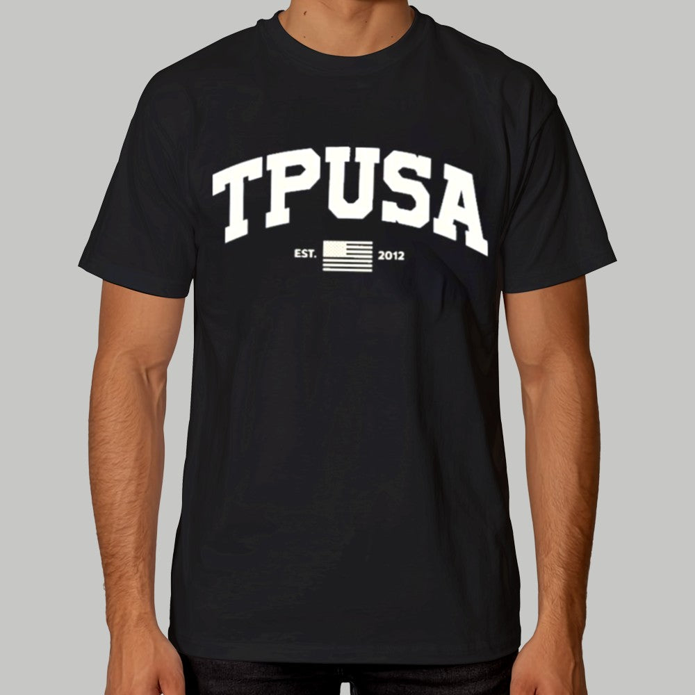 Charlie Kirk Turning point usa merch tpusa est 2012 shirt