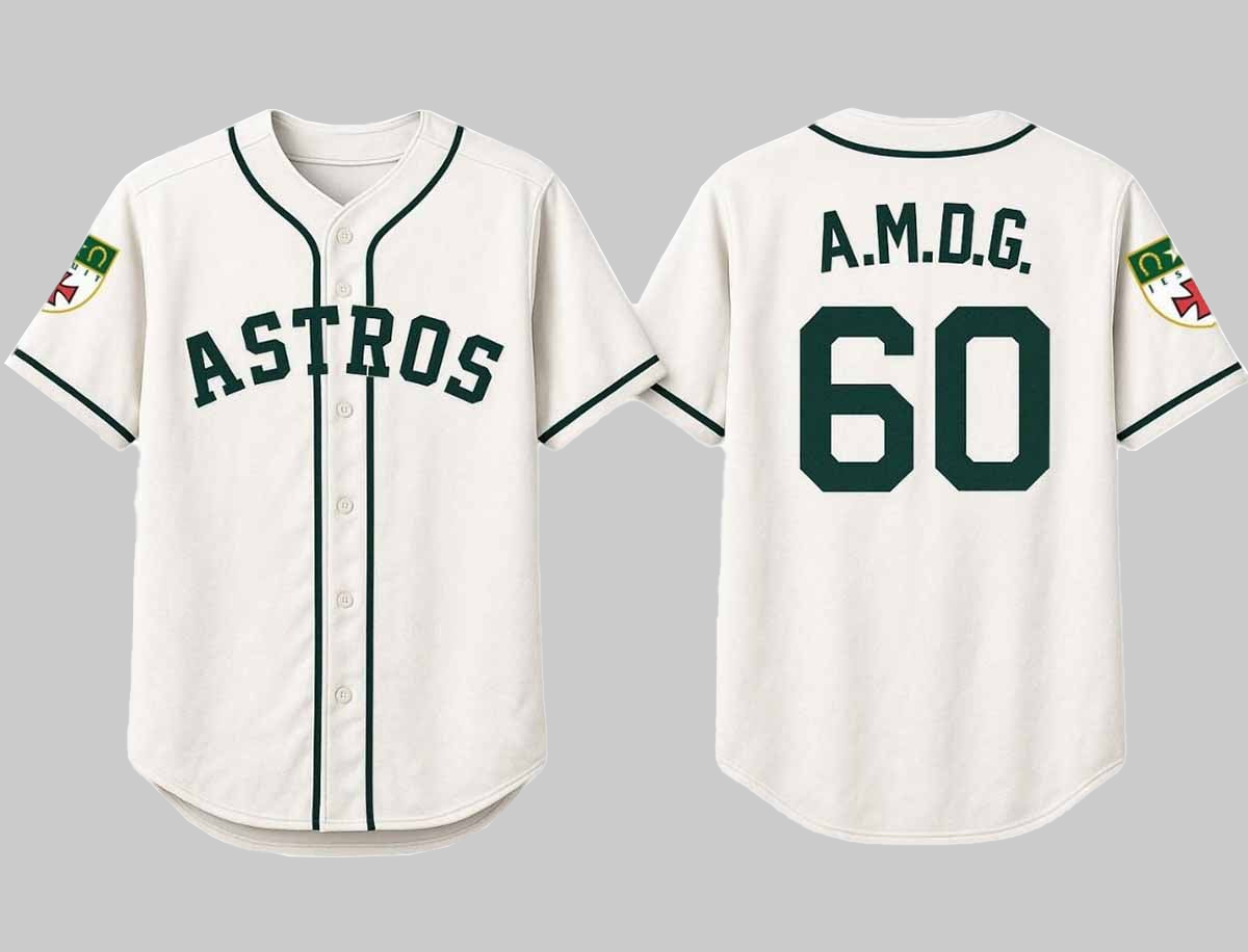 2025 Astros Strake Jesuit College Preparatory Jersey Giveaway