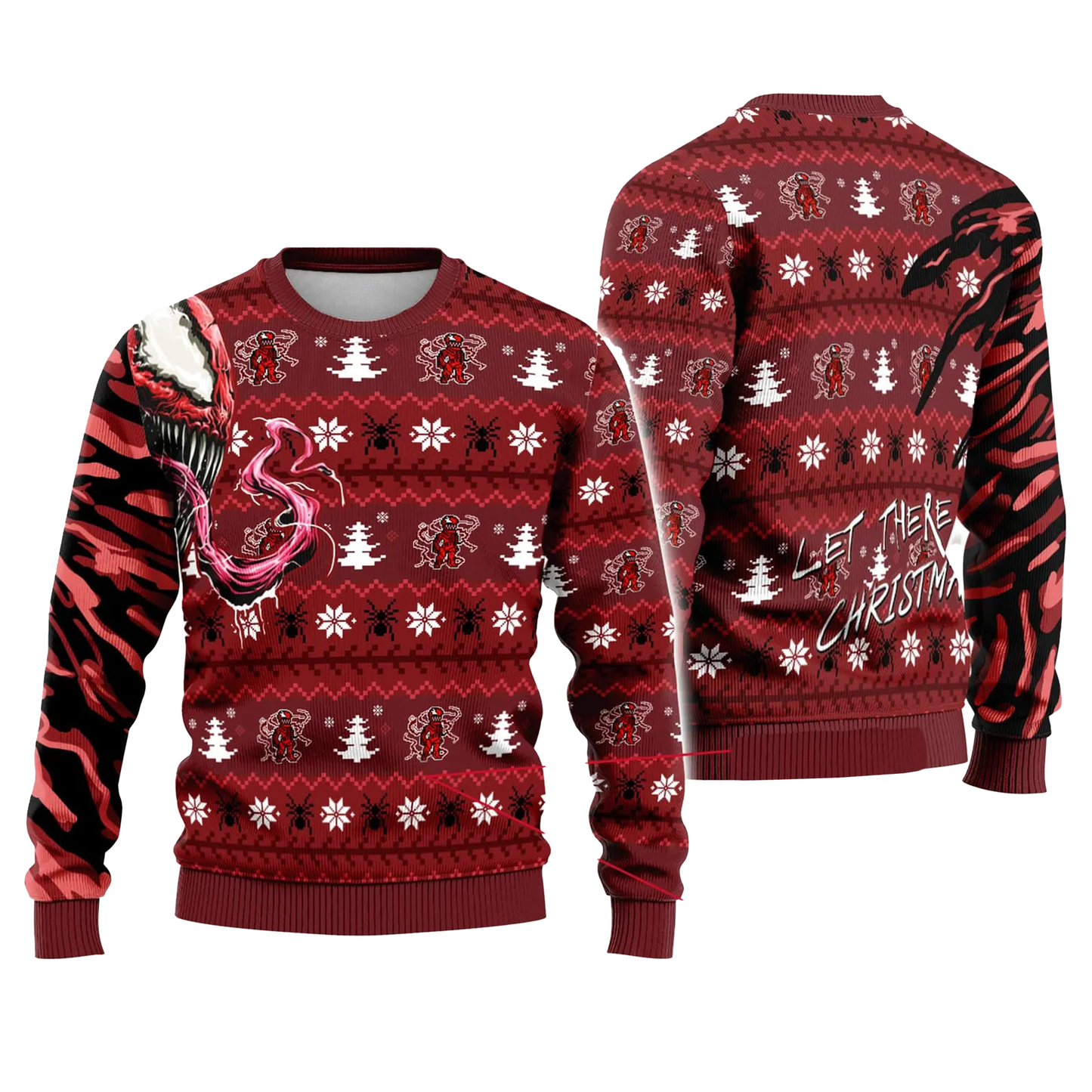 Venom Christmas Knitted Sweater