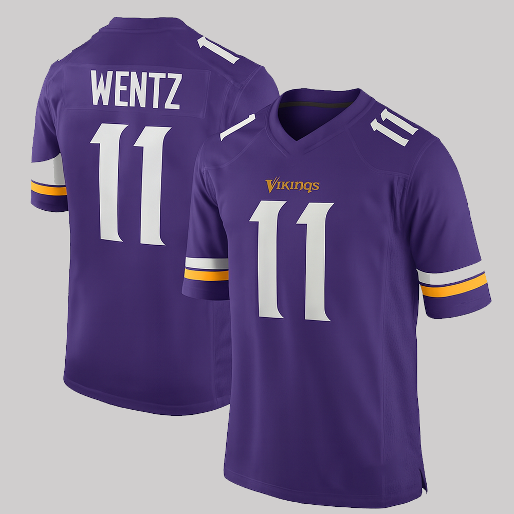 Minnesota Vikings Wentz Jersey 2025